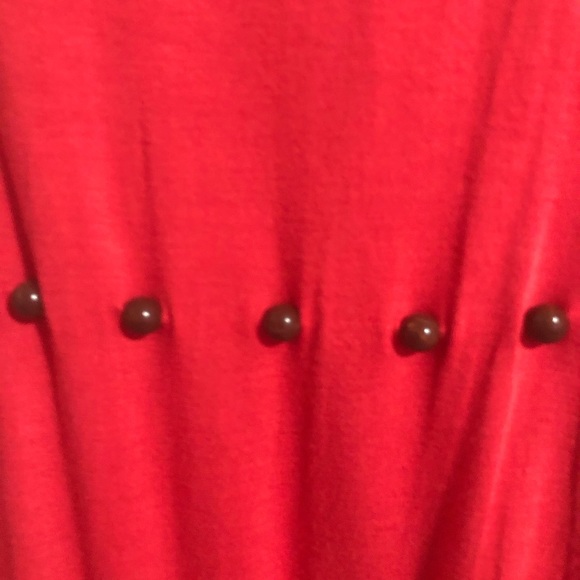 MIMI MATERNITY DRESS MEDIUM  RUST - Picture 5 of 9